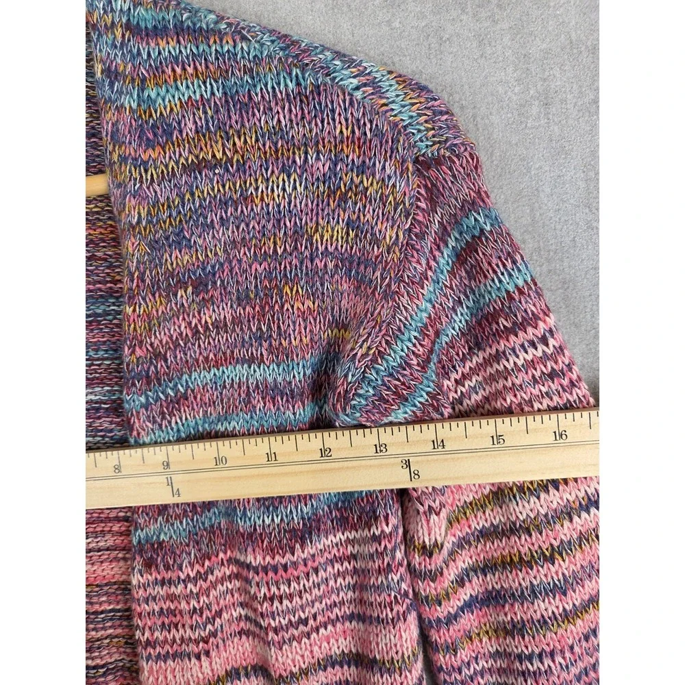 Gap Kids Open Cardigan Sweater Marble Ombre Girls S 6-7 Primrose Boho Hippie Y2K
